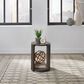 Belle Furnishings City View Chairside Table in Coffee Bean, , large
