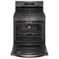 Frigidaire 30" Freestanding Gas Range in Black Stainless Steel, , large