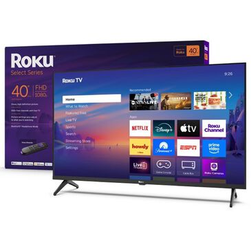 Roku 40" Class Select Series FHD LED in Black - Smart TV, , large