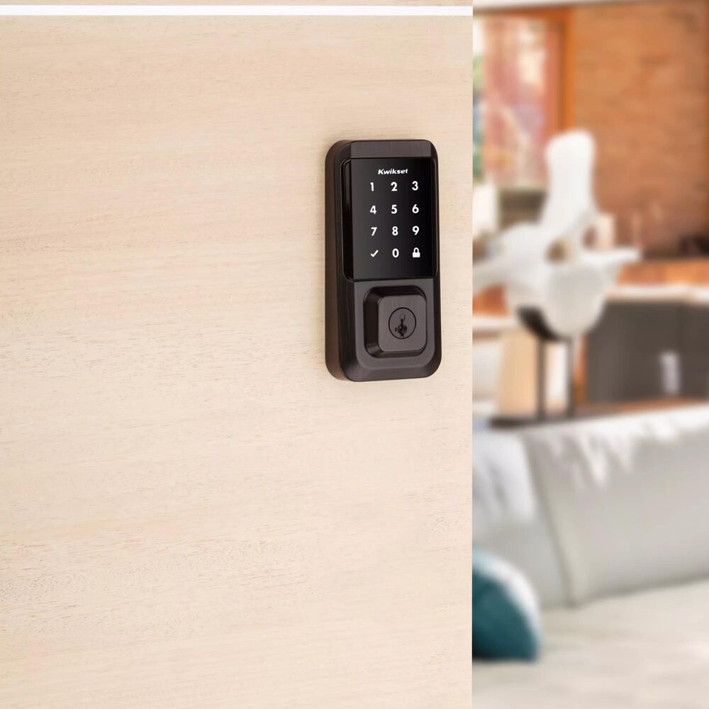 Kwikset Halo Touchscreen Wi-Fi Enabled Smart Lock in Venetian Bronze, , large