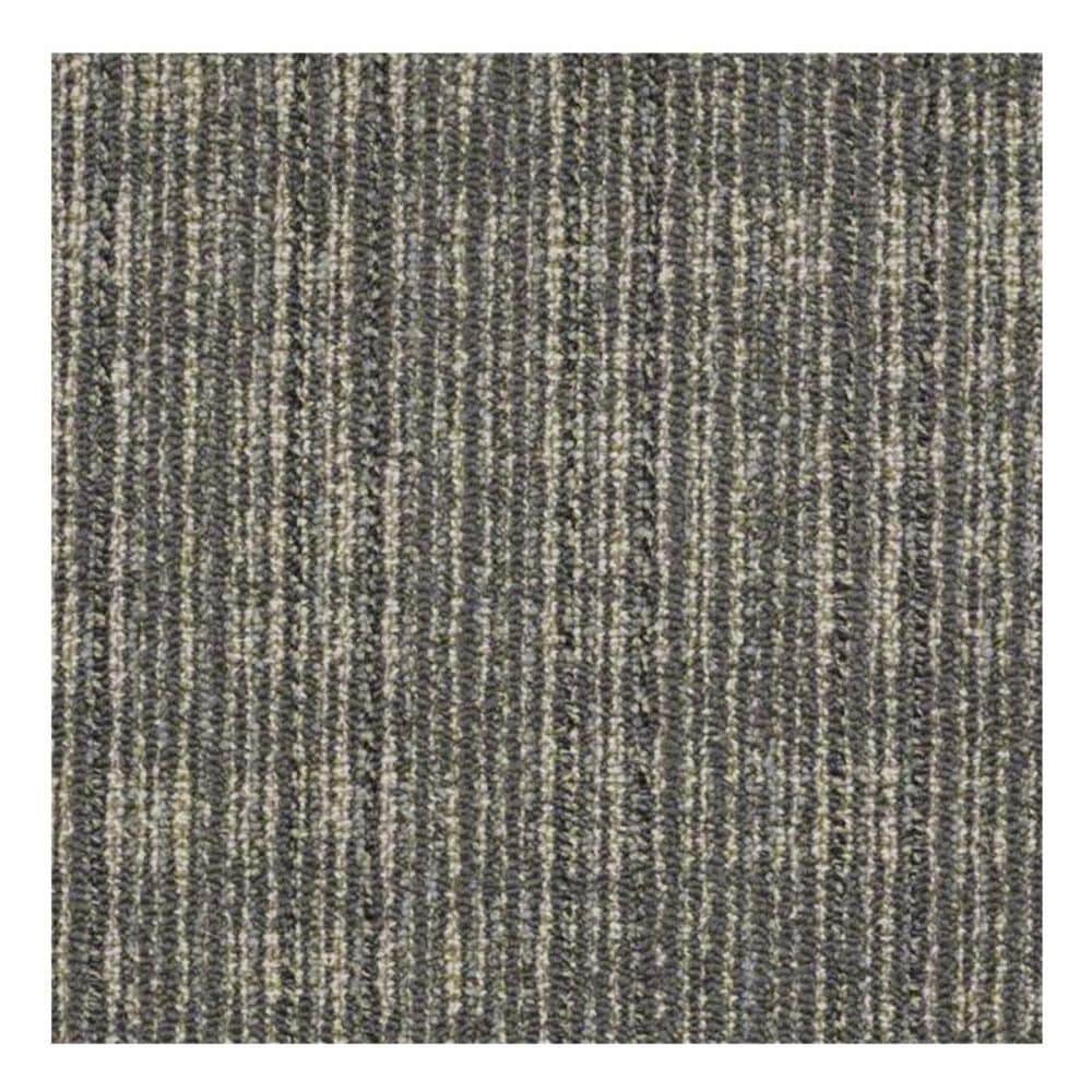 Shaw Mesh Weave 24&quot; x 24&quot; Carpet Tile in Pebble, , large
