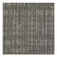 Shaw Mesh Weave 24" x 24" Carpet Tile in Pebble, , large