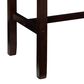 Linon Home Decor Claridge Bar Height Pub Table in Walnut Brown - Table Only, , large