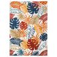 Safavieh Cabana CBN831A 6" x 9" Creme and Red Indoor/Outdoor Area Performance Rug, , large