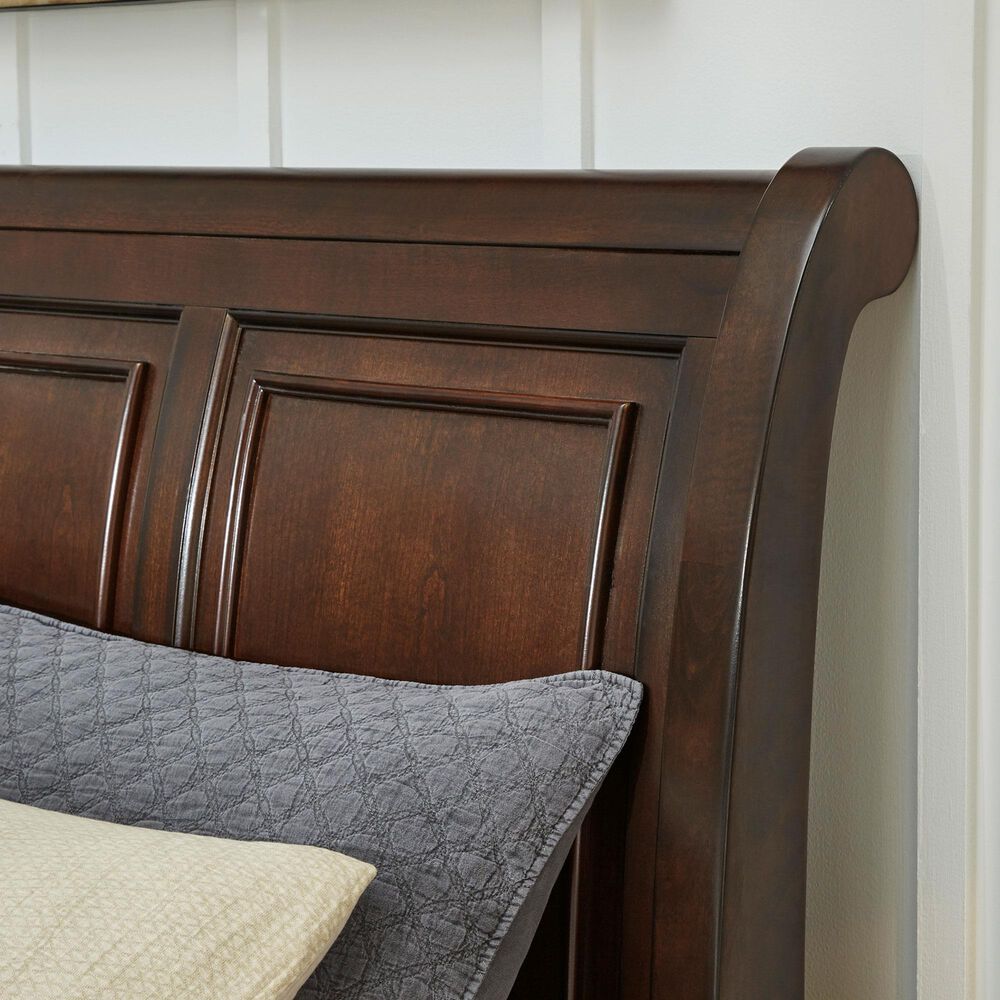 Millenium Porter 4-Piece King Bedroom Set in Rustic Brown, , large