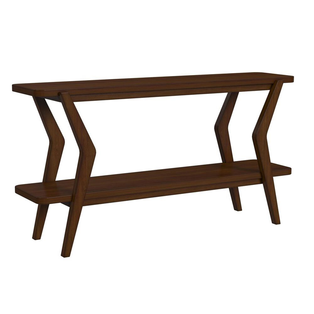 Bassett Mirror Stratton Console Table in Brown, , large