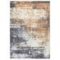 Rizzy Gossamer Rust, Grey, Ivory, Beige, Brown, Orange, and Periwinkle 8" x 10" Area Rug, , large