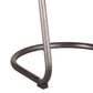 Home Trends & Design Portofino Dining Arm Chair in Brushed Nickel, , large