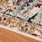 Amer Rugs Allure 2" x 3" Ivory and Navy Blue Area Rug, , large