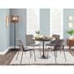 Lumisource Dakota Dining Table in Espresso - Table Only, , large