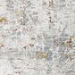 Surya Dresden White, Gray, Medium Gray, Light Slate, Mustard and Rust 12" x 15" Area Rug, , large