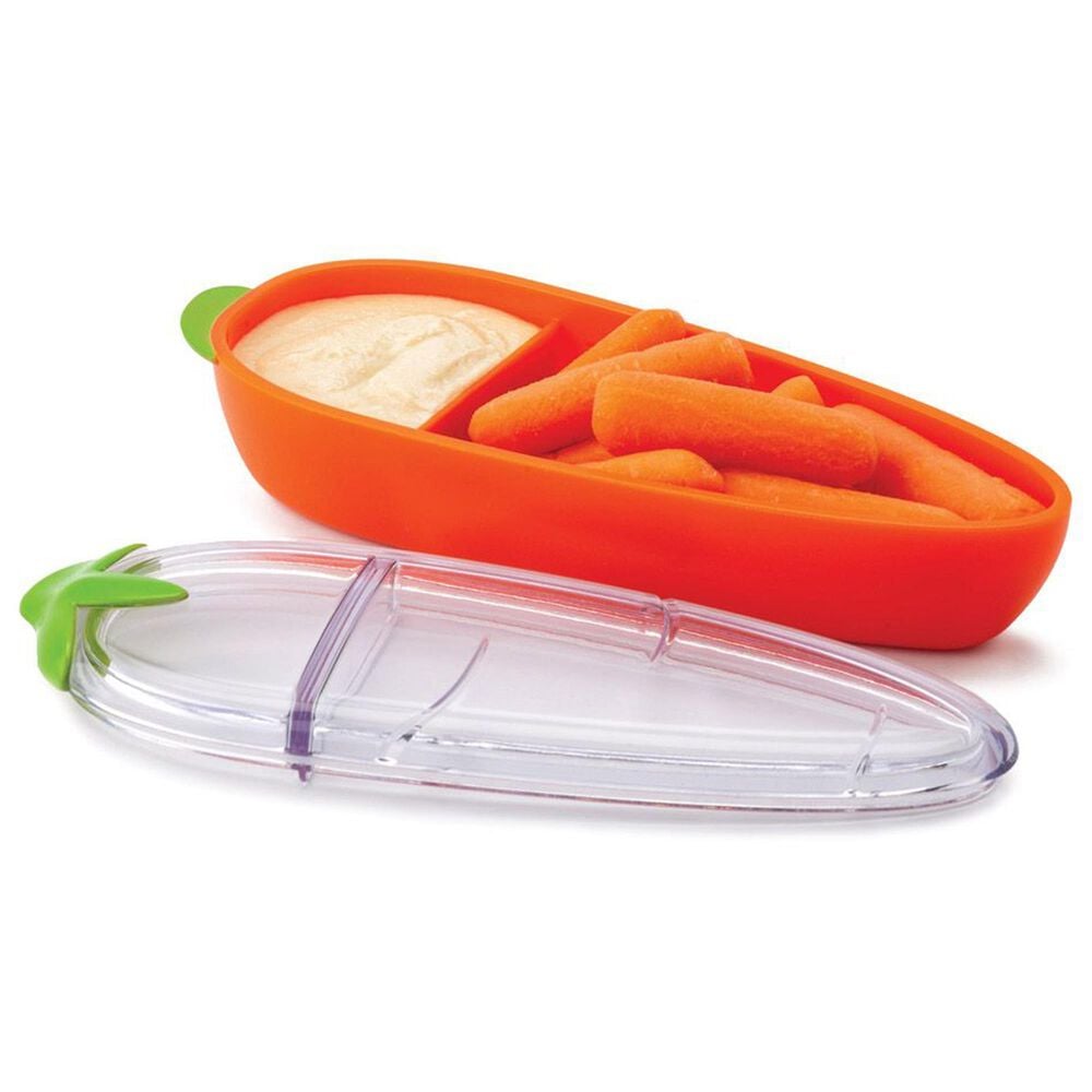 Harold Import Joie Carrot Snack Container in Orange, , large