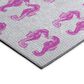 Dalyn Rug Company Seabreeze 9" x 12" Flamingo Area Rug, , large