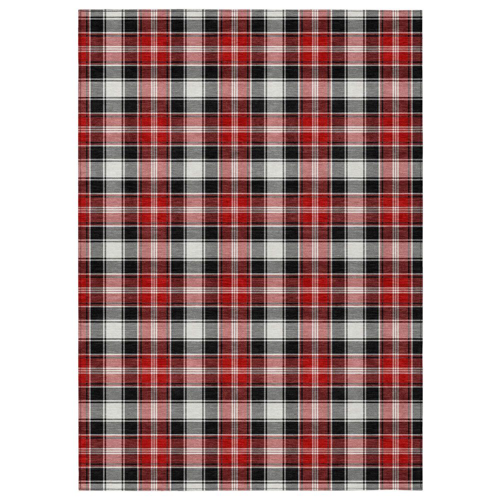 Dalyn Rug Company Wonderland WN25 3" x 5" Black Indoor/Outdoor Area Rug, , large