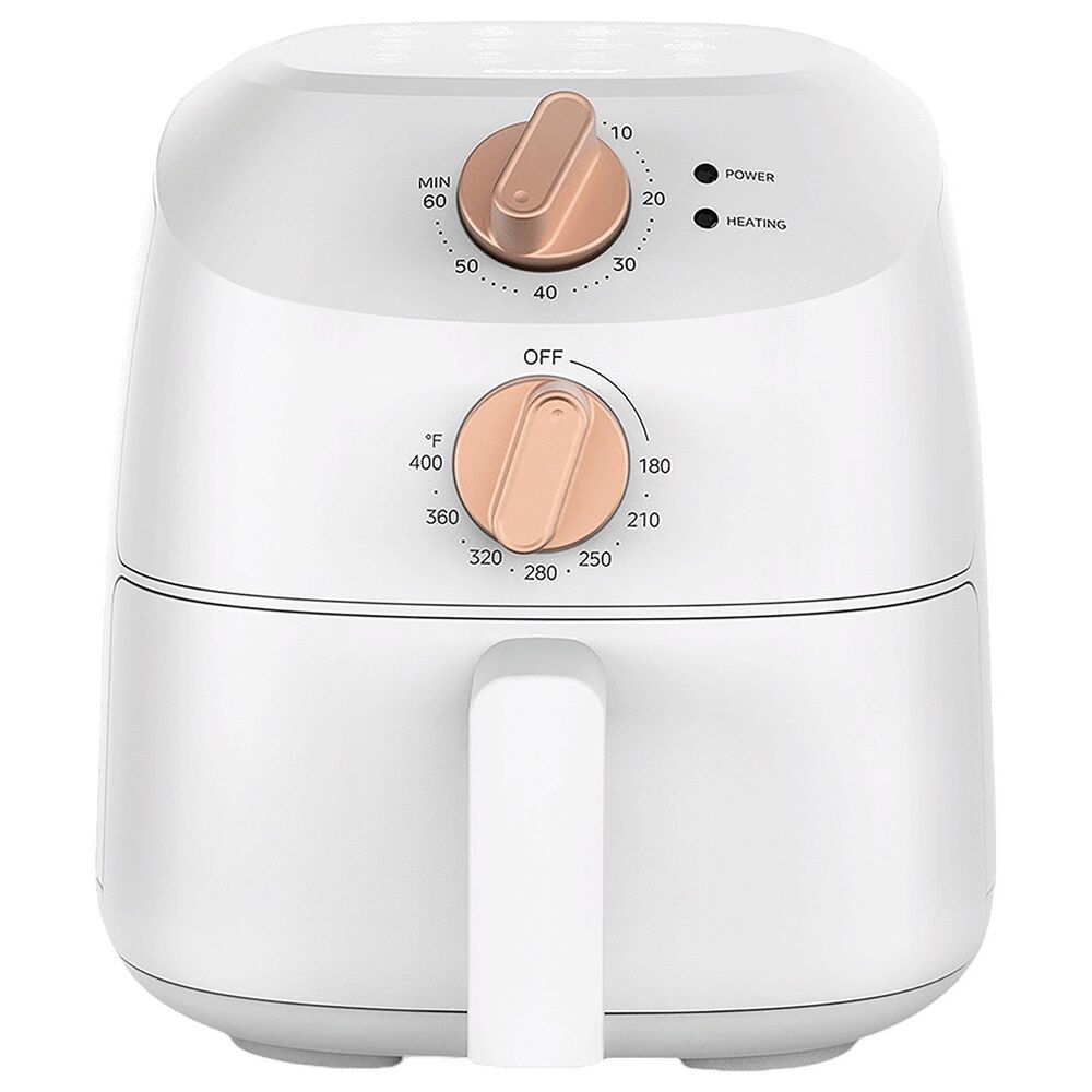 Midea 2.1 Quart Compact Air Fryer in White, , large