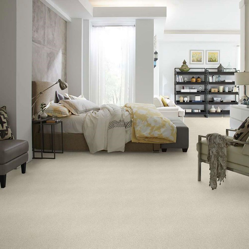 Shaw Find Your Comfort TT Blue Carpet in Homemade Ice Cream, , large