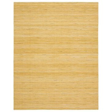 Nourison Interweave 9" x 12" Yellow Area Rug, , large