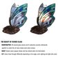 Timberlake 9" Tiffany Style Butterfly Lamp in Multicolor, , large