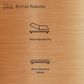 Southerland Firm Memory Foam King Mattress with Bronze Baselogic Adjustable Base, , large
