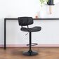 Blue River Brooklyn Adjustable Swivel Bar Stool in Black, , large