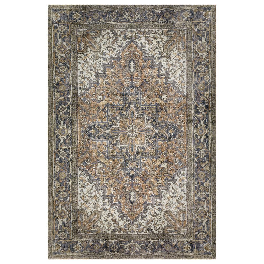 Dalyn Rug Company Amanti AM3 8"6" x 12"9" Chocolate Area Rug, , large