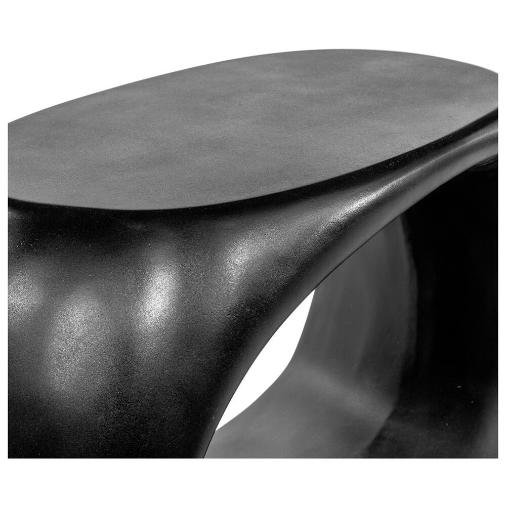 Moe&#39;s Home Collection Albers Patio Stool in Black, , large