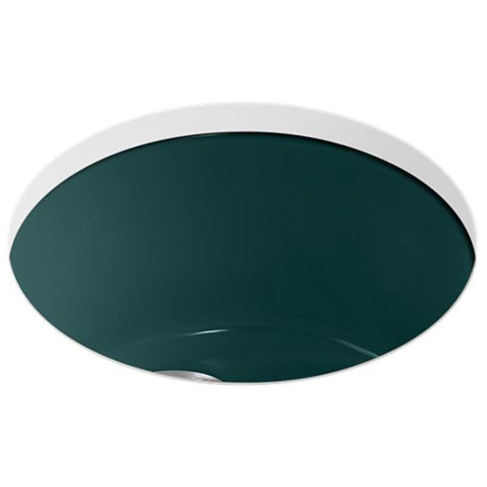 Kohler Porto Fino 18.5" Top-Undermount Single Bowl Bar Sinks in Teal, , large