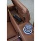 Ashley Point Clear Power Reclining Loveseat in Caramel, , large