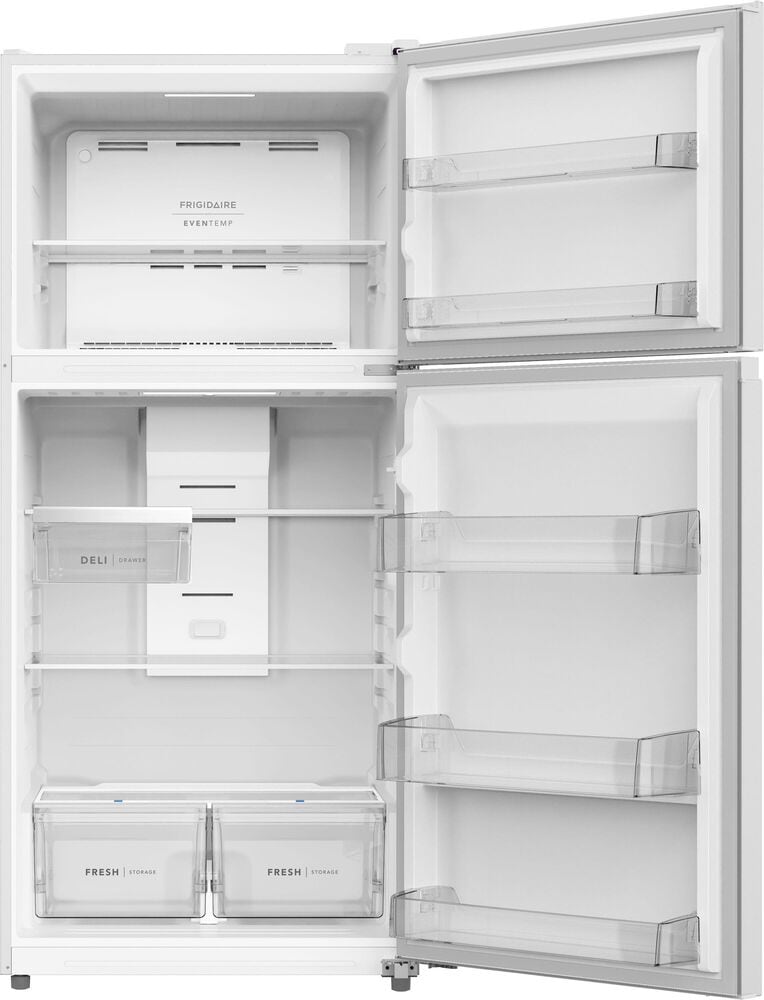 Frigidaire 19 Cu. Ft. Garage Ready Top Freezer Refrigerator with Deli Drawer in White, , large