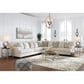 Signature Design by Ashley Rawcliffe 3-Piece Reversible L-Shaped Sectional in Parchment, , large