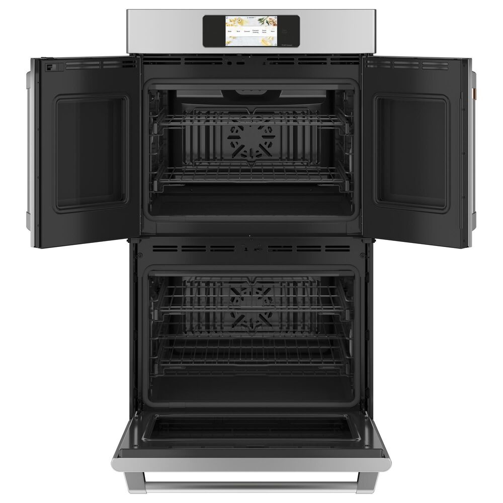 Cafe 30&quot; French-Door Double Wall Oven in Stainless Steel, , large