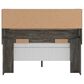 Ashley Frandern 5-Piece Full Bookcase Bedroom Set in Rustic Warm Gray, , large