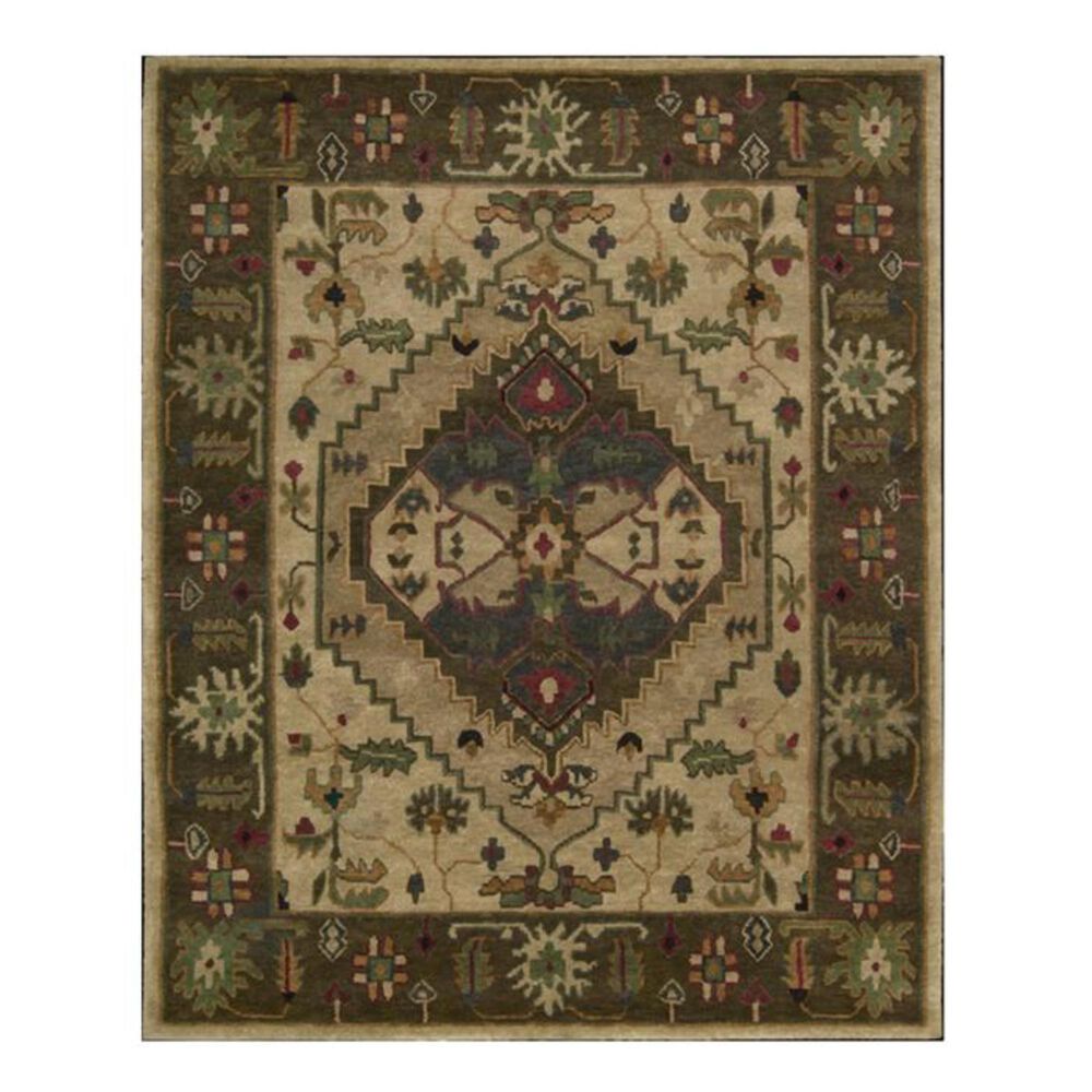 Nourison Tahoe TA01-62414 7'9" x 9'9" Beige Area Rug, , large