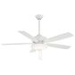 Minka-Aire Minute 52" Ceiling Fan with LED Light in Flat White, , large
