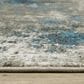 Oriental Weavers Venice Rimini 2"3" x 7"6" Blue and Beige Runner, , large