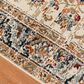 Amer Rugs Allure 2" x 3" Ivory and Navy Blue Area Rug, , large