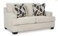 Ashley Heartcort Stationary Loveseat in Quartz, , large