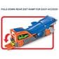 Hot Wheels Shark Chomp Transporter with 1:64 Scale Car in Blue, , large