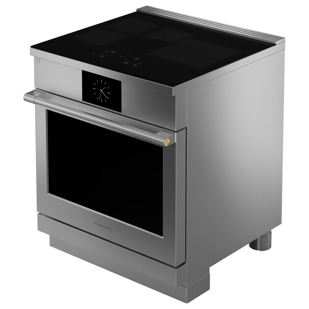 Monogram 30" Induction Professional Range with 4-Elements in  Stainless Steel, , large