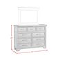 Mayberry Hill Colorado 9 Drawer Dresser Only in Charcoal, , large