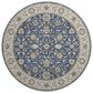 Dalyn Rug Company Hatay HY1 8" Round Navy Area Rug, , large