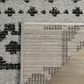 Safavieh Adirondack ADR107A-5 5"1" x 7"6" Silver/Black Area Rug, , large
