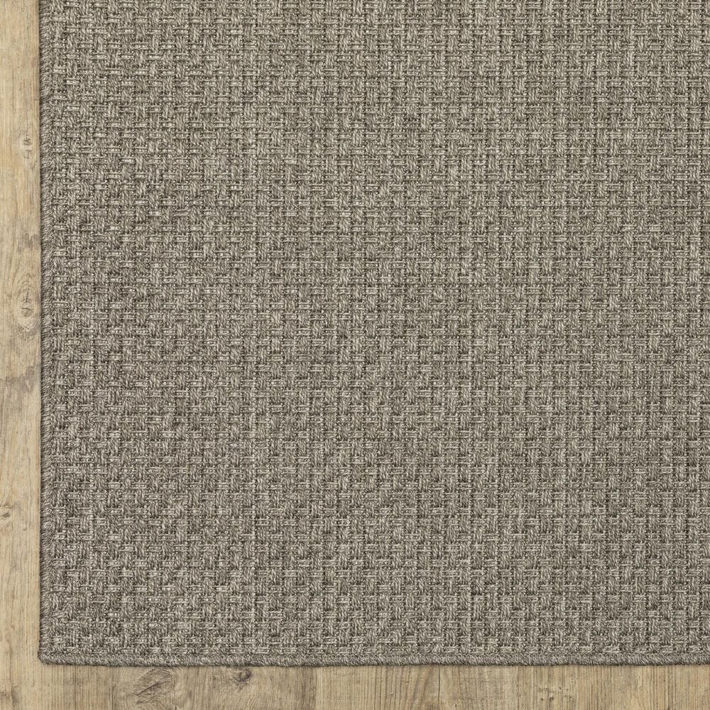 Oriental Weavers Caicos CA01N 5&#39;3&quot; x 7&#39;3&quot; Grey Area Rug, , large