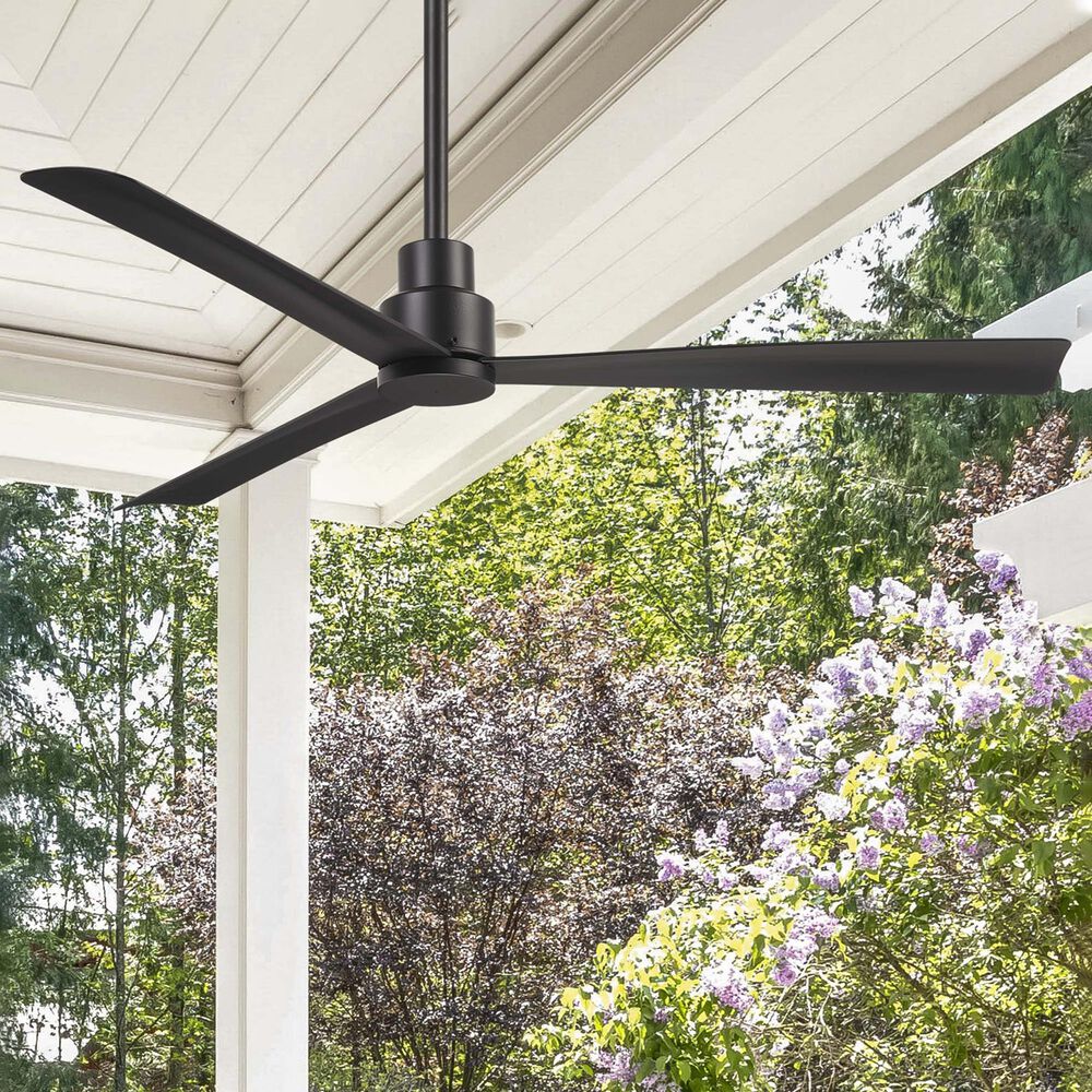 Minka-Aire Simple 52" Indoor/Outdoor Ceiling Fan in Coal, , large