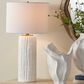 Splendor Living Westwood Table Lamp in White, , large