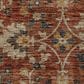 Dalyn Rug Company Silk Road Paprika, Copper, Gold, Sage, Navy and Beige 5" x 7"6" Area Rug, , large