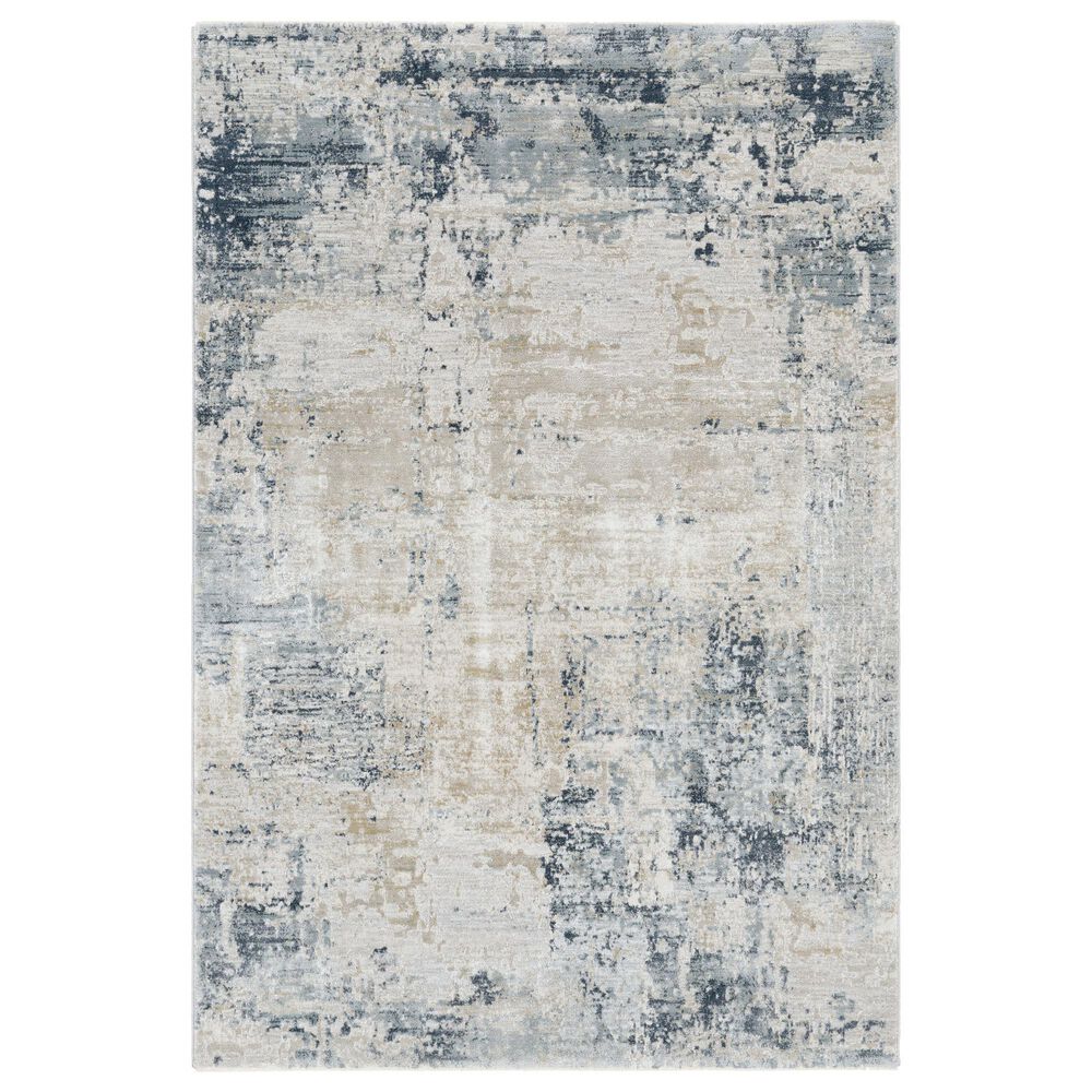 Surya Brunswick 2"7" x 4" Sage, Gray, White and Blue Area Rug, , large
