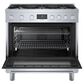 Bosch 3.4 Cu. Ft. Freestanding Gas Range with Convection in Stainless Steel, , large