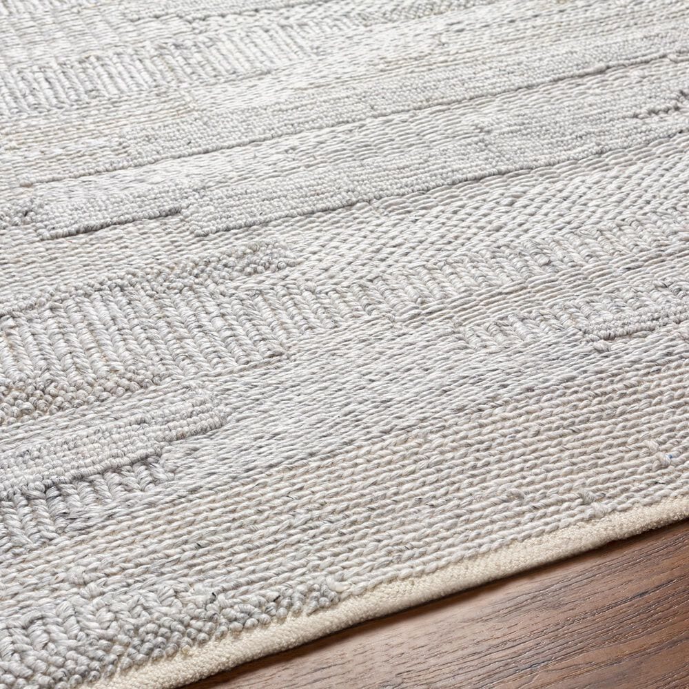 Surya Floria FLI2300 8&#39; x 10&#39; Light Grey Area Rug, , large