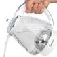 Jura H2O Glass 48 Oz Rapid Boil Kettle in White and Polished Chrome, , large